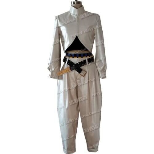 2020 Jo JoJos Bizarre Adventure Diamond Is Unbreakable Rohan Kishibe Cosplay Costume Faux Leather Version