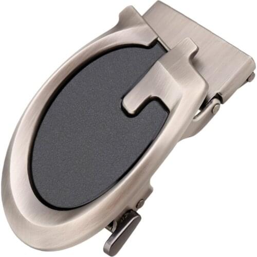 Fashion Mens Business Alloy Automatic Buckle Unique Men Plaque Belt Buckles for3.5cm Ratchet Men Apparel Accessories LY134-0093