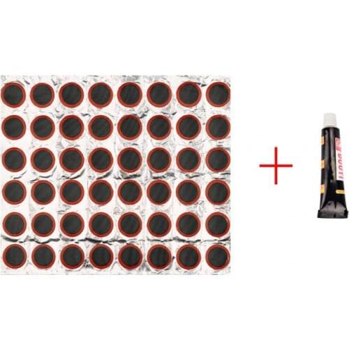 HOT Bicycle Tire Repair Tools Set 48pcs Tire Repair Patches Tire Repair Glue MTB Bike Motorcycle Inner Tube Puncture Repair Tool