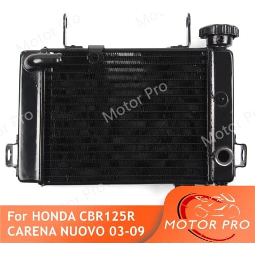 New Radiator 2003-2009 CBR125R CARENA NUOVO Cooling Cooler For Honda CBR 125 R CBR125 2004 2005 2006 2007 2008 Replacement