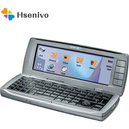 Nokia 9500 Refurbished-Original mobile phones Original Unlocked Cheap GSM 1 year Warranty Good quality Phone Free Shipping Fast