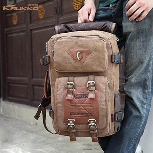 Treakking Rucksack Military Tactial Backpacks Men Climbing Camping Hiking Hunting Sports Bag Vintage Canvas Laptop Backpack