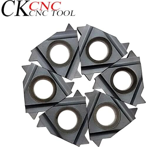 Cemented carbide 08IR 1.25 1.5 ISO BMA Threading Inserts CNC turning tools High quality For Indexable tungsten Free shipping
