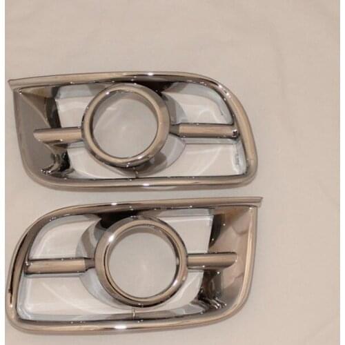 High quality ABS plated exterior 2008-2011-2012 FOR Toyota HIACE front fog lamp fog lights decorative sequins Fog Lamp Cover