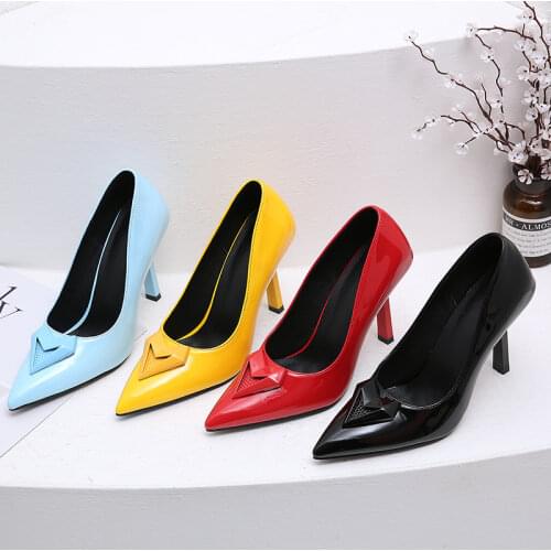 Кожаные туфли-лодочки Xibeilove China At AliExpress