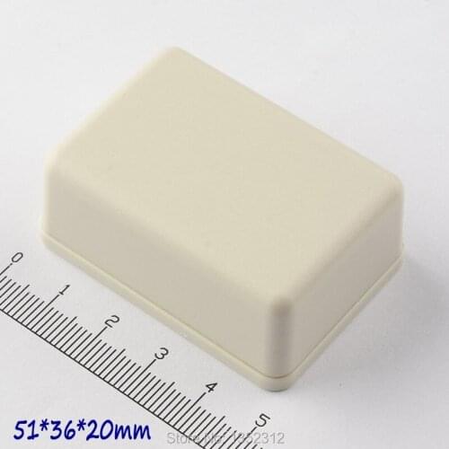 20 pcs/lot 51*36*20mm housing DIY project box plastic junction box waterproof small box PLC electronic instrument enclosure