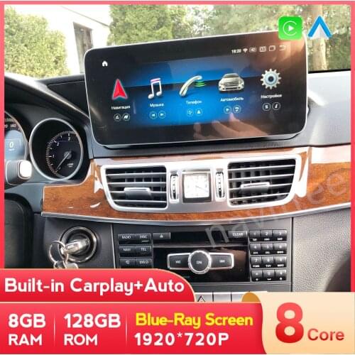 Android 10.0 8G+128G Rom 12.5'' Car Radio For Mercedes Benz E Class E200 E230 E260 W212 2009-2016 NTG 4.0 4.5 5.0 German Italian