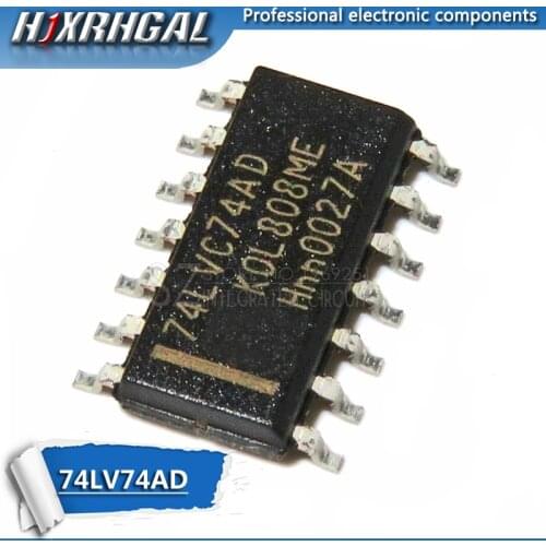 Free shipping 1pcs/lot 74LVC74AD SOP-14 logic 74LVC74 new original