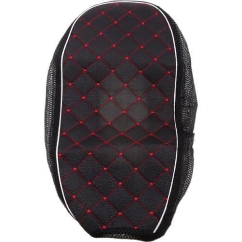 Black Waterproof & Dustproof Seat Cushion Cover for Motorcycle Scooter