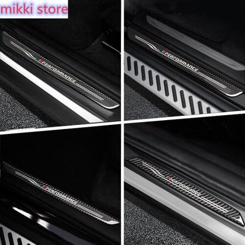 For BMW X5 X6 E70 E71 E84 E90 F10 F15 F16 F20 F30 F32 F34 F25 F26 Car Styling Door Welcome pedal Threshold Bar cover trim strips