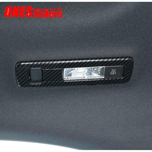 For Mercedes Benz A CLA Class W177 V177 C118 2019 2020+ Car Accessories Roof Rear Reading Lamp Light Frame Trim Decorative Cover