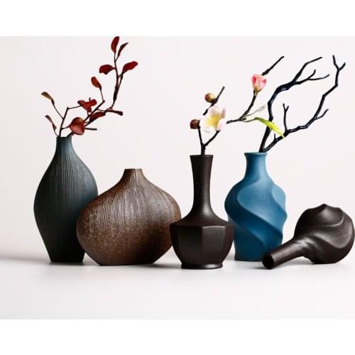 Classic Modern Ceramic Vase For Wedding Living Room Home Decoration Mini Porcelain Vases