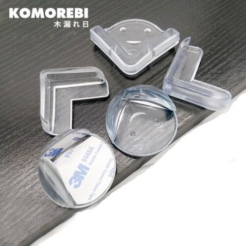 Komorebi Baby safty Infant collision angle glass table crash bar kids child protection angle baby Edge Corner Guards 10 pcs/lot