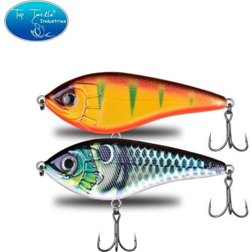 Slow sinking jerkbait fishing lure 120mm 62g CF LURE Tinned Strenthen Hooks For Big Bass Musky Pike