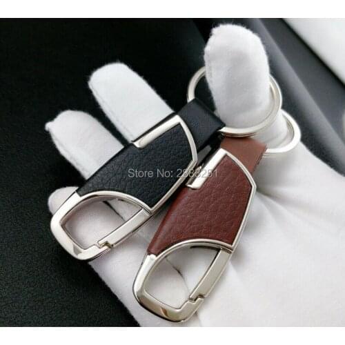 HOT Car Styling Fashion Leather Key Chain Key Ring For Citroen c2 c4 c5 c4l c3 saxo xsara picasso berlingo car accessories