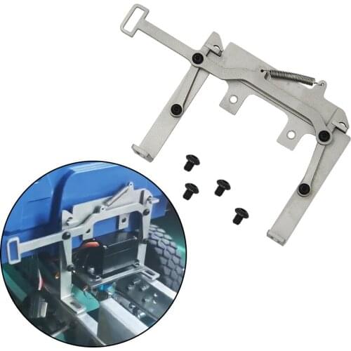 RC Car Head Buckle For Tamiya 1/14 Scania/MAN/Hino DIY Upgrade Trailer Truck Simulation Metal Parts