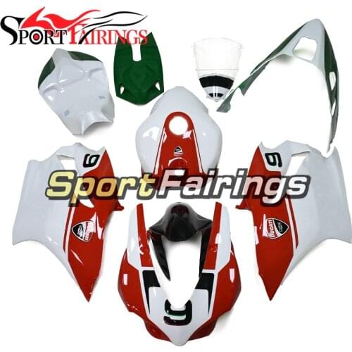 Fiberglass Racing Fairings Fit For Ducati 959 Panigale 2015 2016 2017 White Red Black Motorcycle Cowlings 959 Hulls Covers