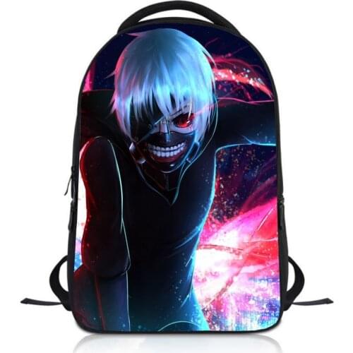 Anime Tokyo Ghoul Students Backpack School Bag Children Cartoon Knapsack Boys Girls Rucksack Kids Bookbag Satchel