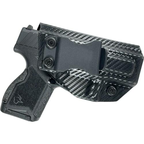 Carbon Fiber Internal Kydex Holster For Taurus GX4 9mm IWB Inside the Waistband Concealed Carry Micro Compact Belt Case Clip