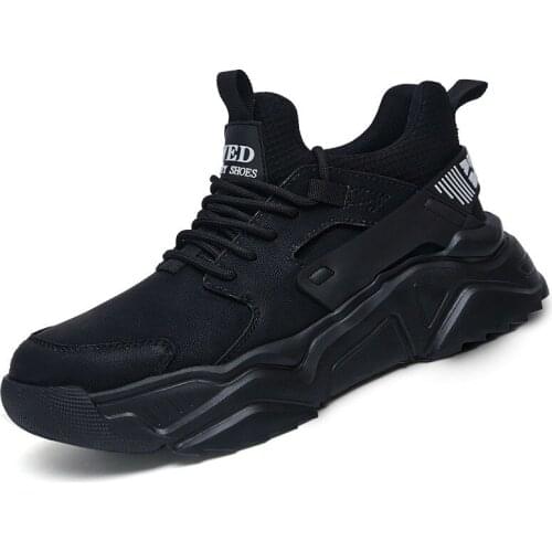 Safety Work Shoes for Men Boots Steel Toe Cap Shoes Anti-Smashing Protective Waterproof Construction Luxury Brand Sneakers