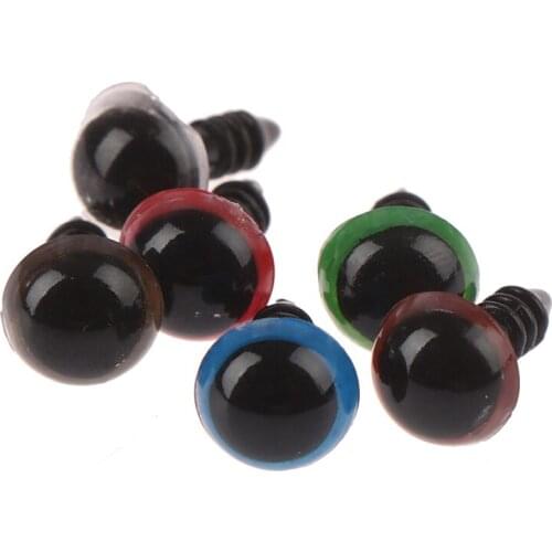 10pcs 8mm Plastic Doll Puppet Eyes For Handmade Doll Craft Children Kids Toy Dolls Accessories