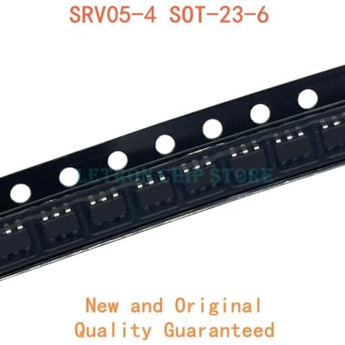 20PCS SRV05-4.TCT SOT-23-6 V05 SOT23-6 SMD new and original IC Chipset