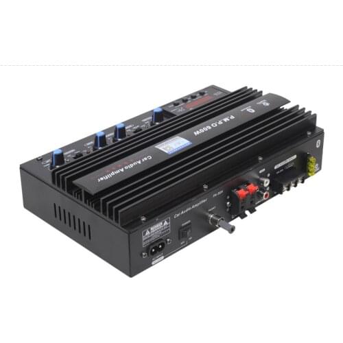 600W MONO Car Amplifier Full Range Speaker Music player Speakers Amplifiers USB Input Music FM Hifi 12V