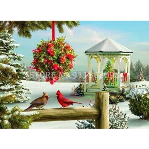 Diamond Embroidery Full Drill 5D DIY Diamond Painting Bird Animal Cross Stitch Rhinestones Handicraft Gift Christmas Decoration