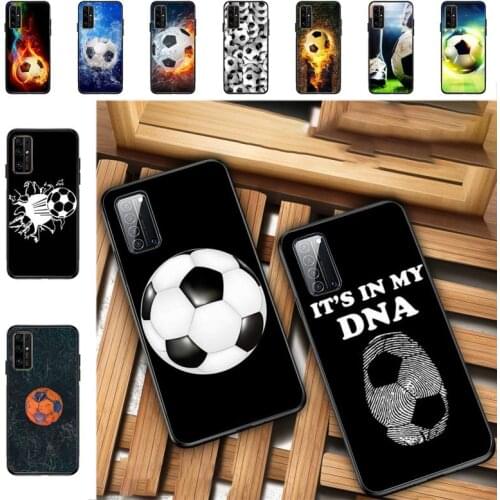 RuiCaiCa Football Soccer Ball Phone Case for Huawei Honor 10 i 8X C 5A 20 9 10 30 lite pro Voew 10 20 V30