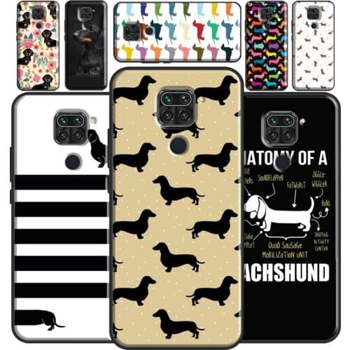 Dachshund Sausage Dog Puppy Case For Xiaomi Redmi Note 8 Pro 9 Pro 8T 9S Note 10 Pro Cover For Redmi K40 9A 8A 9C 9T