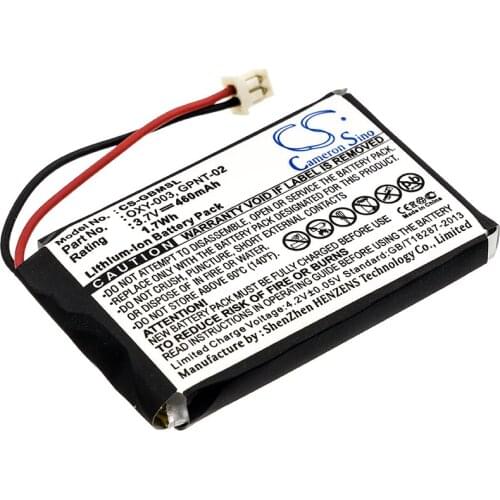 CS 460mAh / 1.70Wh battery for Nintendo Game Boy Micro, OXY-001 GPNT-02, OXY-003