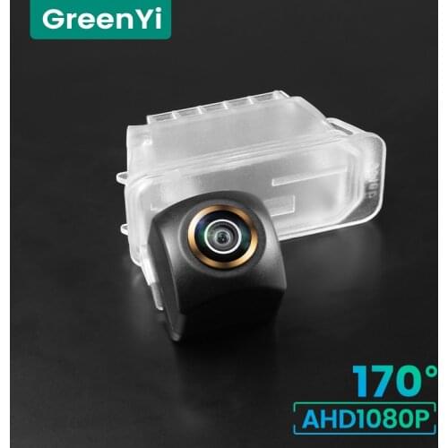 GreenYi 1080P HD 170° Car Rear View Camera For Ford Focus Mondeo Kuga Fiesta Escape S MAX S-MAX Reverse 4pin Vehicle Parking AHD