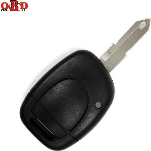 HKOBDII 1 Button ID46 Transponder Car Keys 433Mhz PCF7946AT Flip Remote Key for Renault Clio Kango