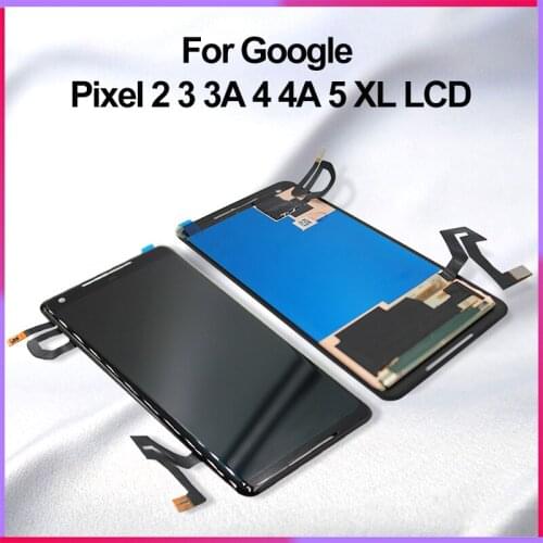 Super AMOLED LCD Original For Google Pixel XL 2 2XL 3 3XL 3A 3AXL 4 4XL 4A 4A 5G 5 LCD Display Touch Screen Digitizer Assembly