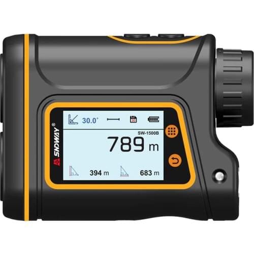 SNDWAY SW1000-B Golf Laser Ranging Telescope Laser Range Finder 600m 1000m 1500m Touch Screen Display Lithium Battery