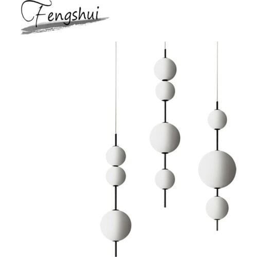 Modern LED Pendant Lamps Living Room Pendant Lights Reading Bedroom Kitchen Fixtures Dining Room Glass Decoration Hanging Lamp