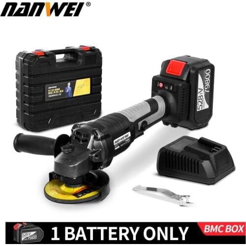 Electric Brushless angle grinder lithuim battery cordless angle grinder