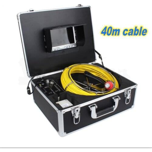 7" inch 40M Pipe Inspection Video Camera ,Drain Sewer Pipeline Industrial Endoscope
