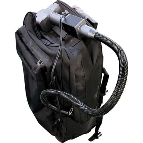Factory sale backpack portable type 50W/100W/200W laser cleaning machine for rust removal machine with excellent quality