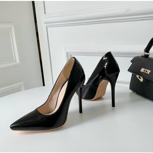 LDHZXC Pu Leather Women Shoes Shallow High Heels Pumps Wedding Night Club Elegant Summer Sexy New Arrival Shoes Woman