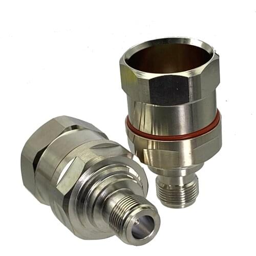 1pce Connector N Female jack clamp Corrugated 7/8" cable RF Coaxial