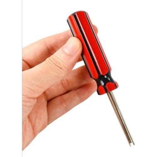 Car Tire Valve Core Removal Tool Tire Repair Install Car Bike Motorcycle Wrench Screwdriver Valve Core Removal Remover Tools