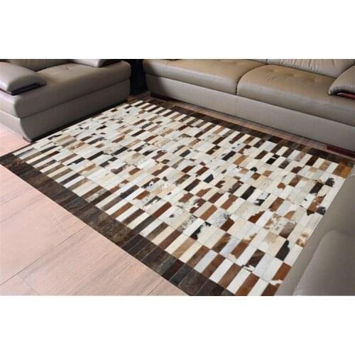 Free shipping 100% natural genuine cow leather stair mats