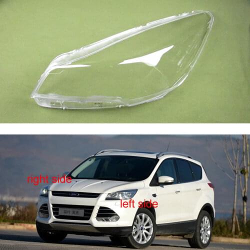 For Ford Kuga / Escape 2013 2014 2015 2016 Headlamps Cover Transparent Lampshade Glass Headlamp Shell Mask