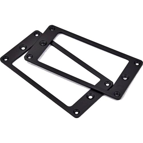 Black Metal Humbucker Pickup Mounting Ring for Replacement Pack of 2