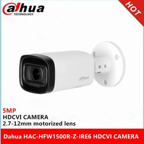 Dahua HAC-HFW1400R-Z-IRE6 2.7mm ~12mm motorized zoom lens 4MP IR60m outdoor HDCVI Camera HFW1400R-Z-IRE6