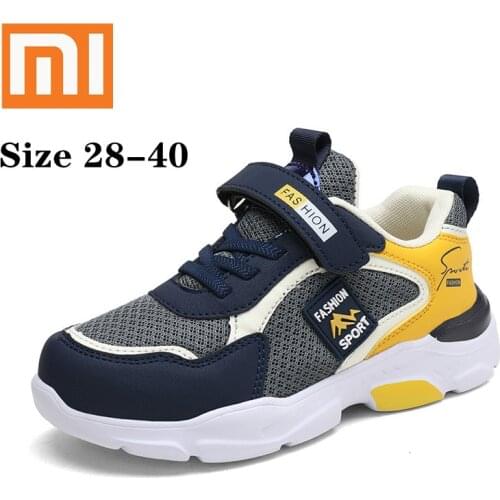 Xiaomi Kids Sneakers Fashion Breathable Single Mesh Shoes Baby Casual Sports Shoes Running Tennis Shoes Kids Zapatillas
