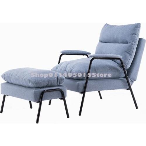 Lazy Sofa Tatami Net Red Single Sofa Small Apartment Bedroom Balcony Lounge Chair Back Chair