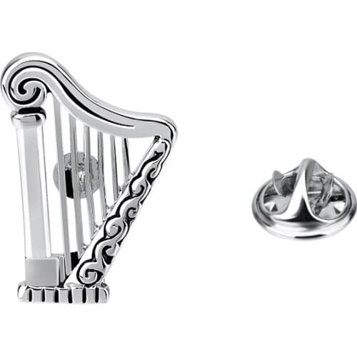 SAVOYSHI Fashion Musical Instruments Brooches For Men Badges Suit Brooch Pins Collar Dress Coat Shirt Accessories Brand Jewelry