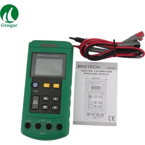 MS7221 Volt mA Calibrator,Current&Voltage Process calibrator Volt mA Calibrator